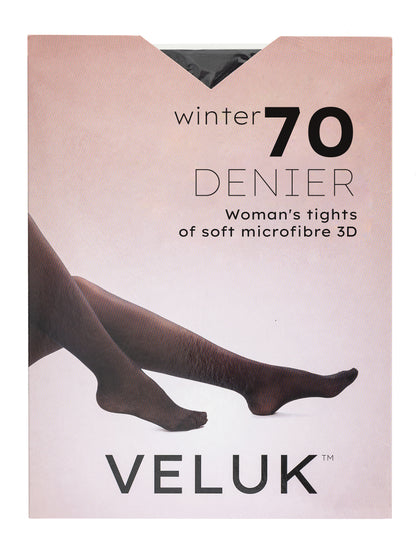 Veluk Sheer Tights For Women 70 Denier with Microfiber